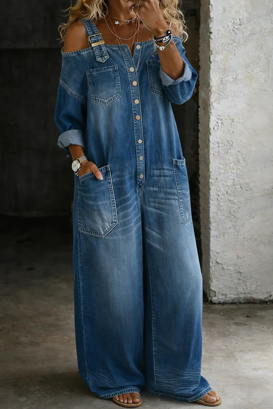 Mono Denim Oversize | Horizonte Mediterráneo