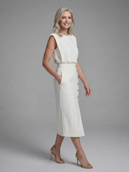Conjunto Portofino | Elegancia en Blanco Marfil