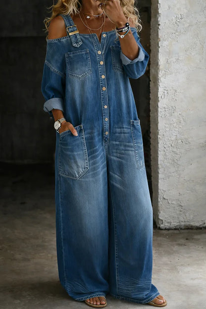 Mono Denim Oversize | Horizonte Mediterráneo