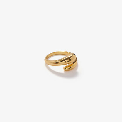 Anillo minimalista Waterdrop