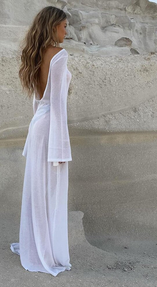 Vestido de Lino | Atardecer Costero