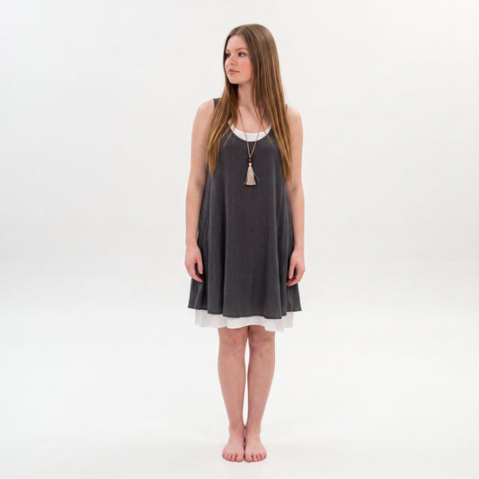 Candela | Vestido sin mangas de dos piezas