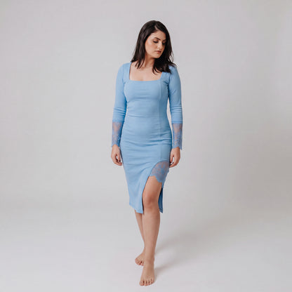 Vestido de noche con encaje Jasmina