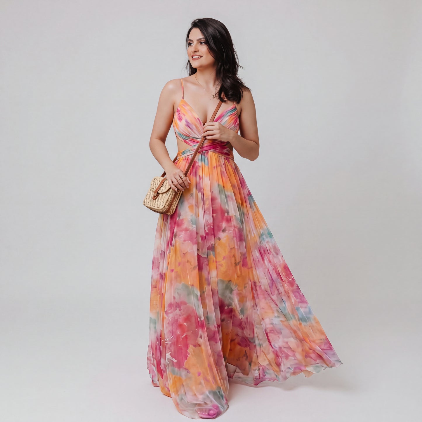 Lola | Vestido largo floral