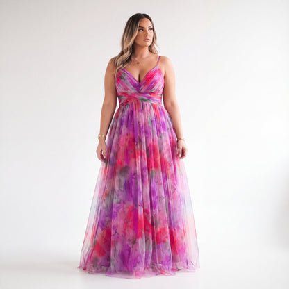 Lola | Vestido largo floral