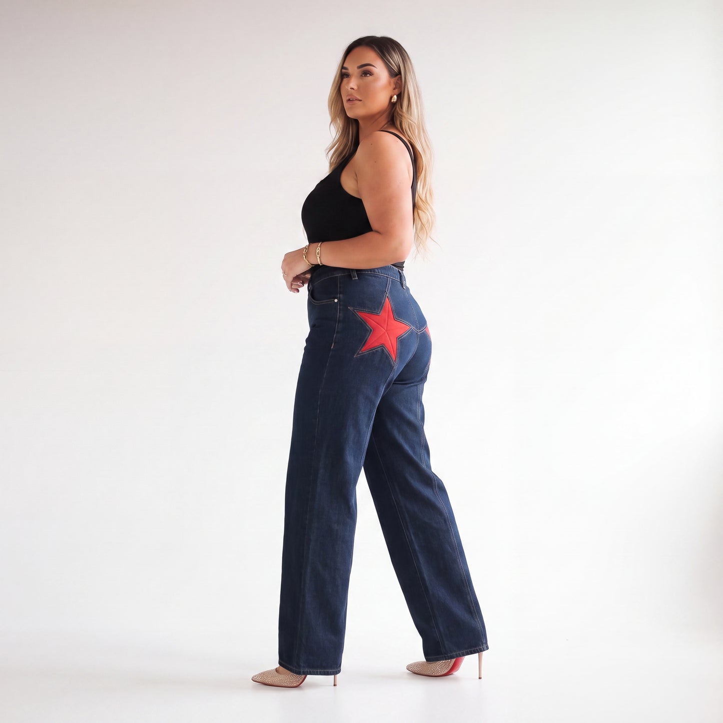 Pantalón campana Estrella