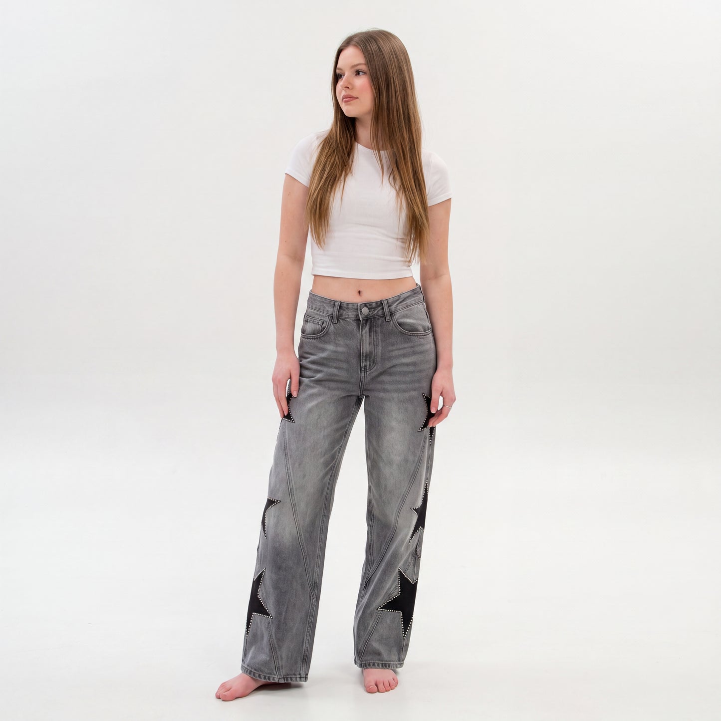 Pantalón Stella gris