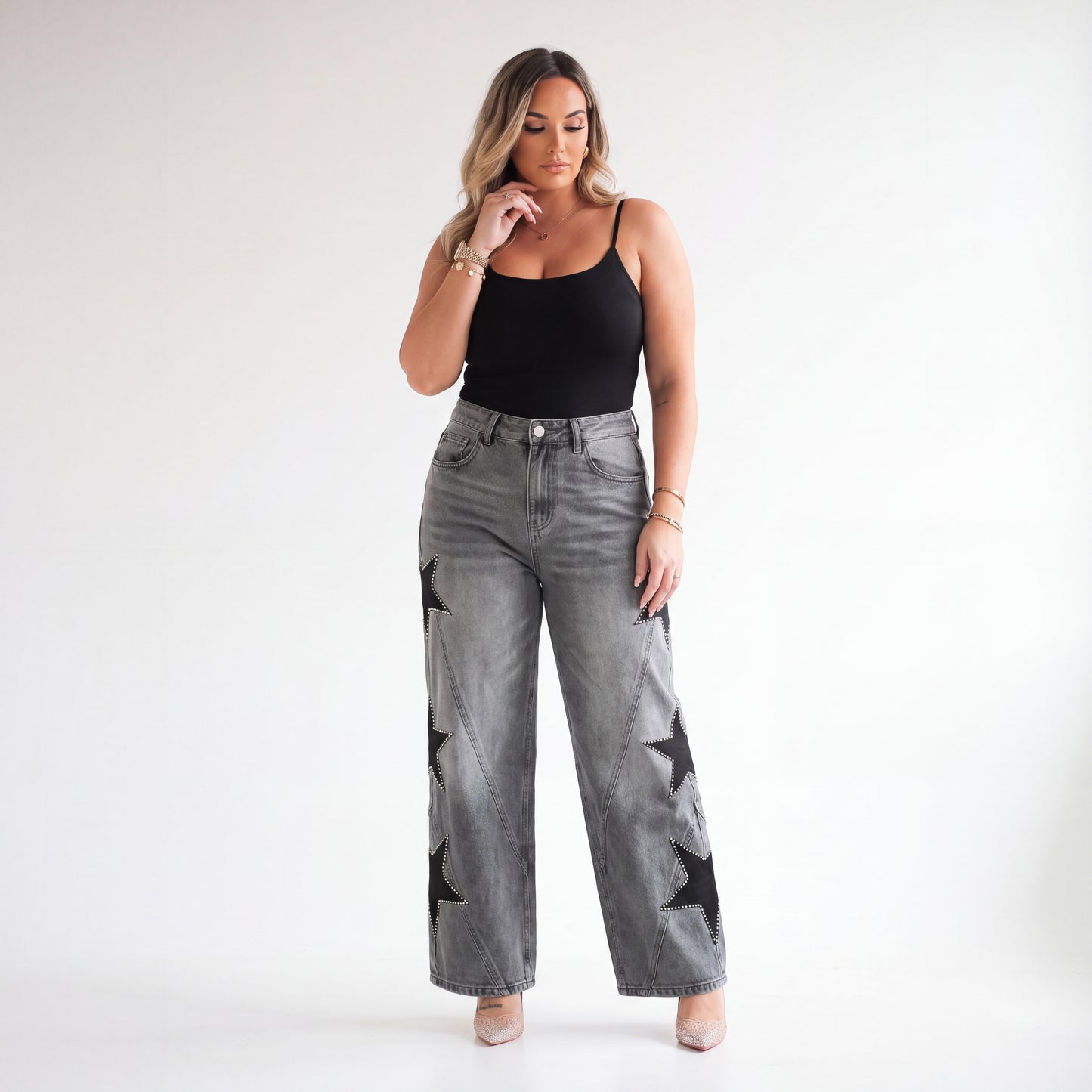 Pantalón Stella gris