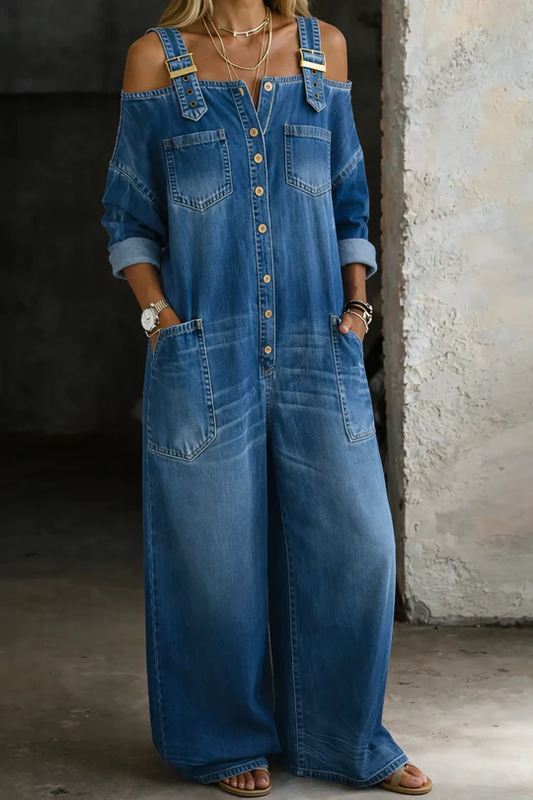Mono Denim Oversize | Horizonte Mediterráneo